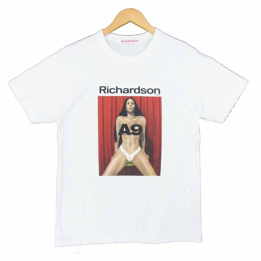 リチャードソン プリント Tシャツ ホワイト系 M【中古】
