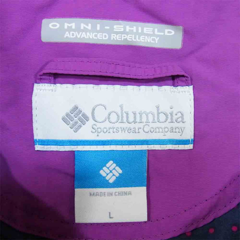 Columbia コロンビア 69724 OMNI-SHIELD ナイロン マウンテン パーカー ネイビー系 L【中古】