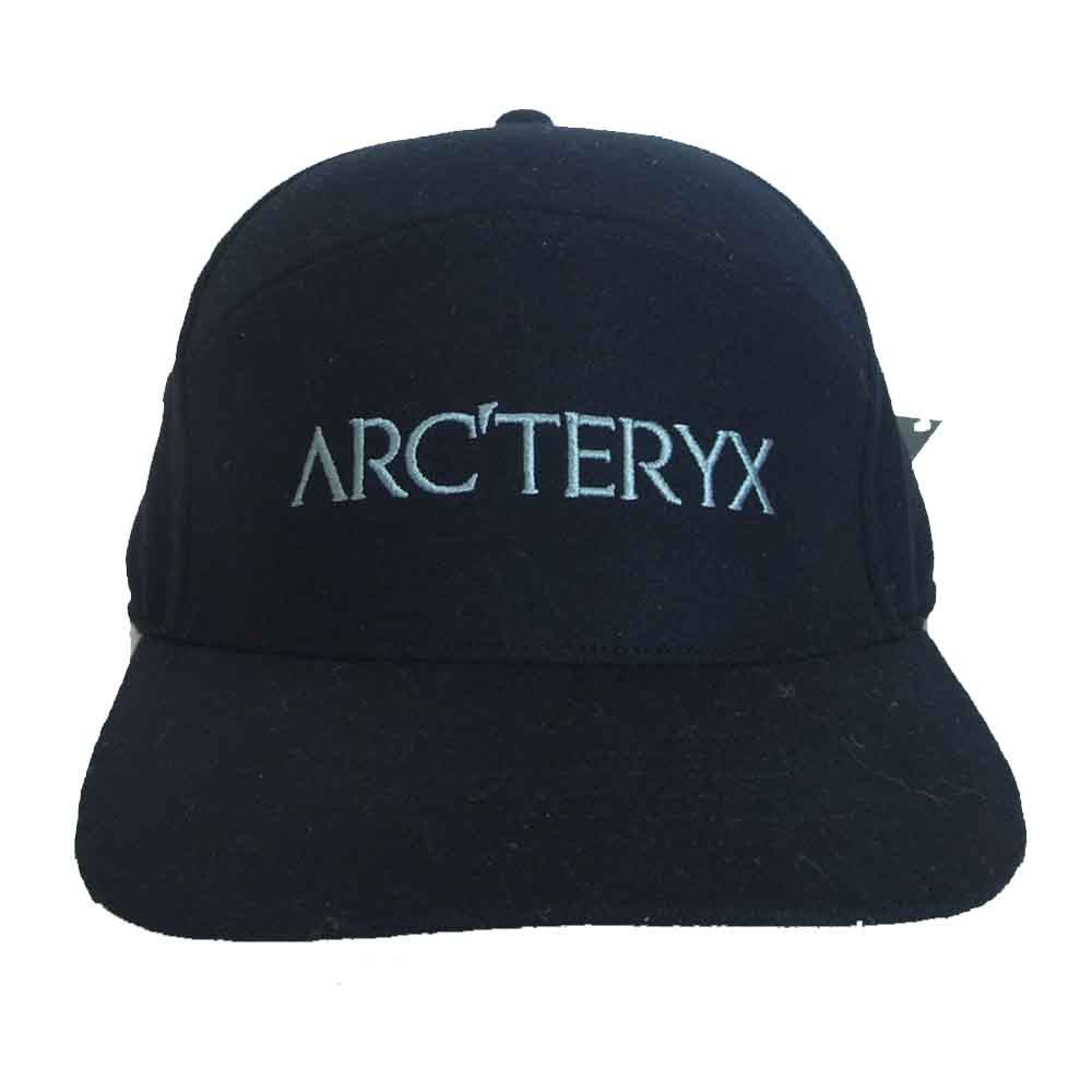 ARC'TERYX アークテリクス 396372 7 Panel Wool Ball Cap パネル ウール ボール キャップ ブラック系 F【新古品】【未使用】【中古】