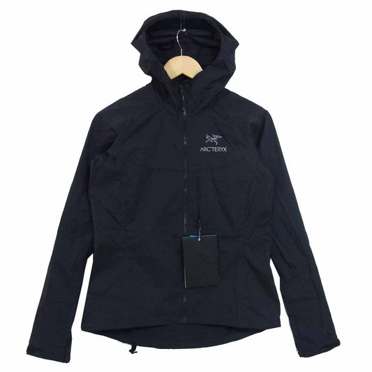 ARC'TERYX アークテリクス 191350 Squamish Hoody スコーミッシュ フーディ ナイロン パーカー ブラック系 S【美品】【中古】