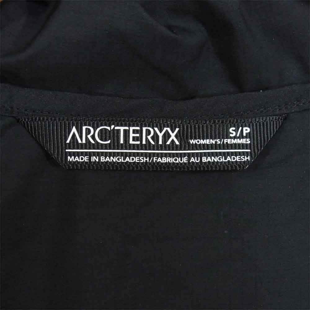ARC'TERYX アークテリクス 191350 Squamish Hoody スコーミッシュ フーディ ナイロン パーカー ブラック系 S【美品】【中古】