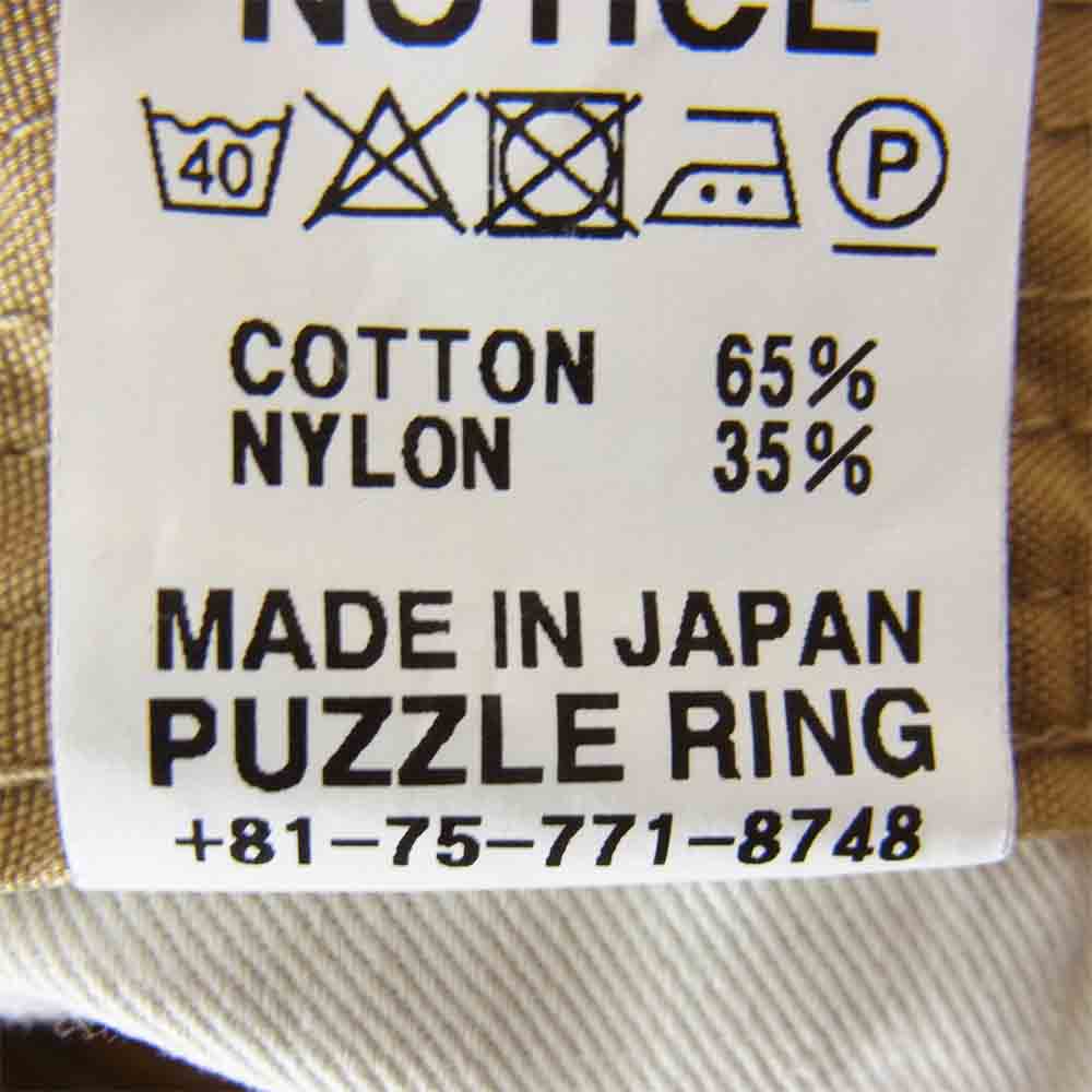 SASAFRAS ササフラス コットン ナイロン ハーフ パンツ ベージュ ベージュ系 XL【中古】