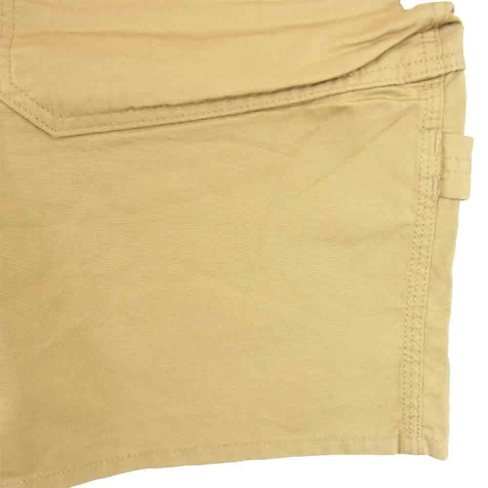 SASAFRAS ササフラス コットン ナイロン ハーフ パンツ ベージュ ベージュ系 XL【中古】