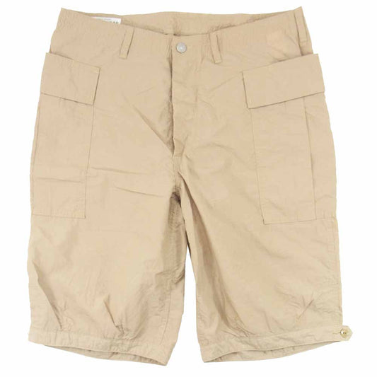 SASAFRAS ササフラス ナイロン ひざ丈 パンツ ベージュ ベージュ系 XL【中古】