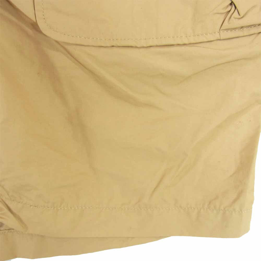 SASAFRAS ササフラス ナイロン ハーフ パンツ ベージュ ベージュ系 XL【中古】