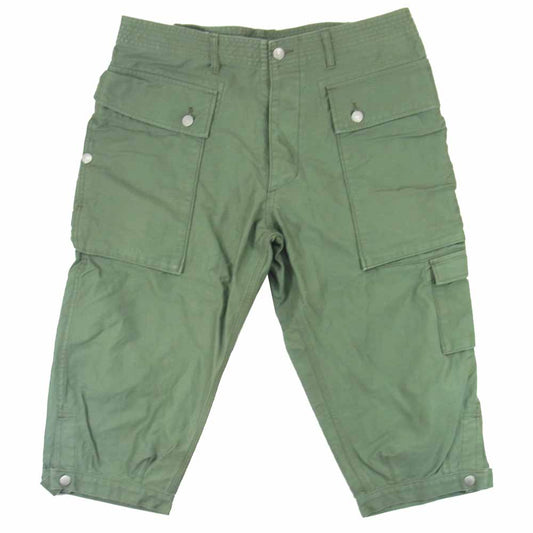 SASAFRAS ササフラス コットン ひざ丈 パンツ カーキ カーキ系 XL【中古】