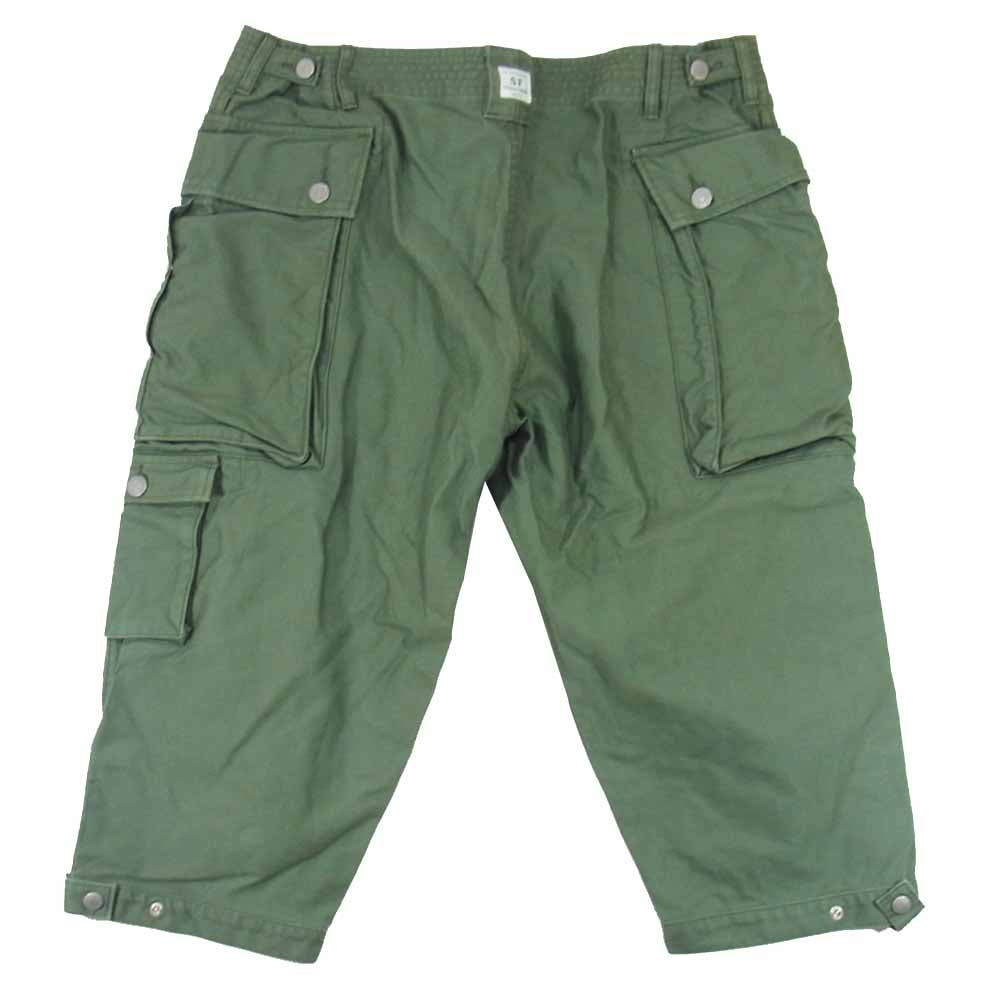 SASAFRAS ササフラス コットン ひざ丈 パンツ カーキ カーキ系 XL【中古】