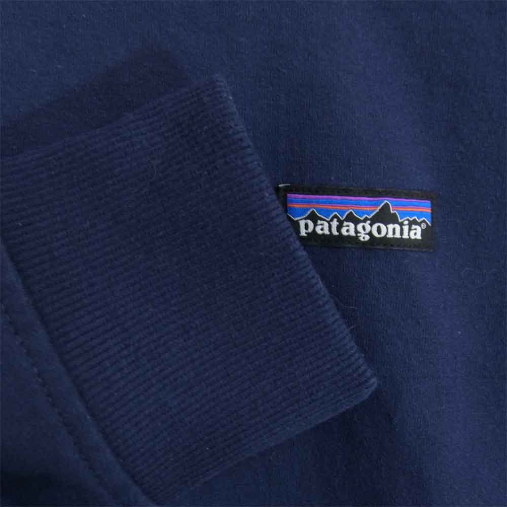 patagonia パタゴニア 39543 P-6 Label Uprisal Crew Sweatshirt P-6 ラベル アップライザル クルー スウェットシャツ ネイビー系 L【中古】