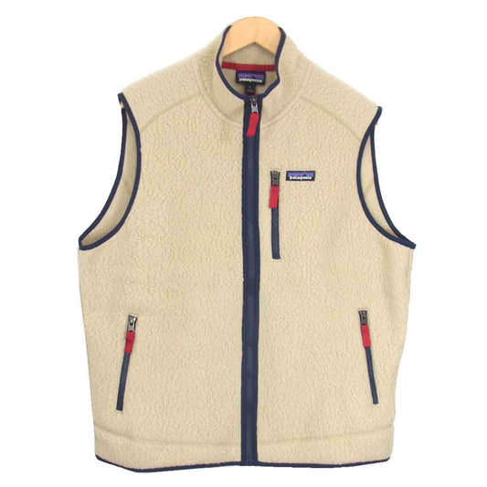 patagonia パタゴニア 19AW 22821 RETRO PILE VEST レトロ パイル ベスト ベージュ系 L【中古】
