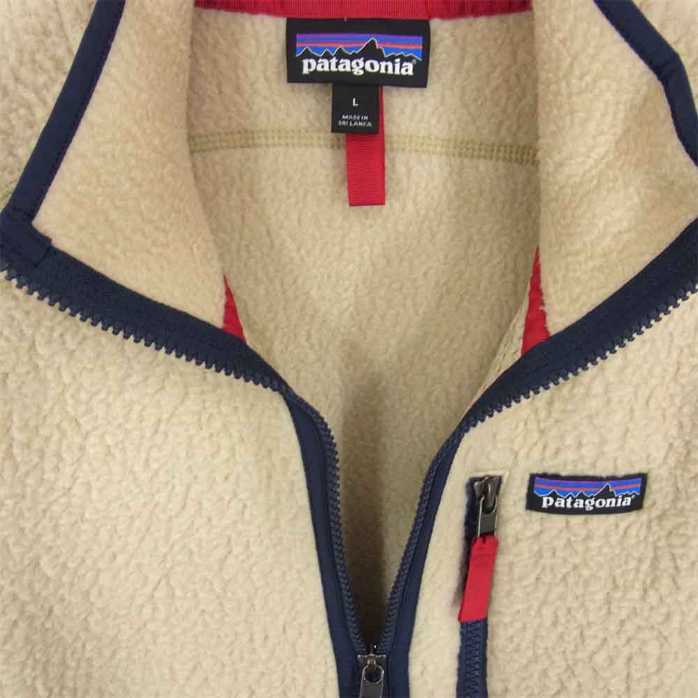 patagonia パタゴニア 19AW 22821 RETRO PILE VEST レトロ パイル ベスト ベージュ系 L【中古】