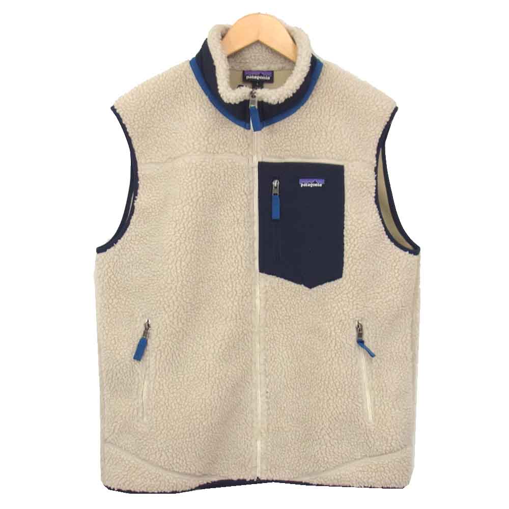 patagonia パタゴニア 18AW 23048 Classic RetroX Vest クラシック レトロX ベスト  ベージュ系 L【中古】