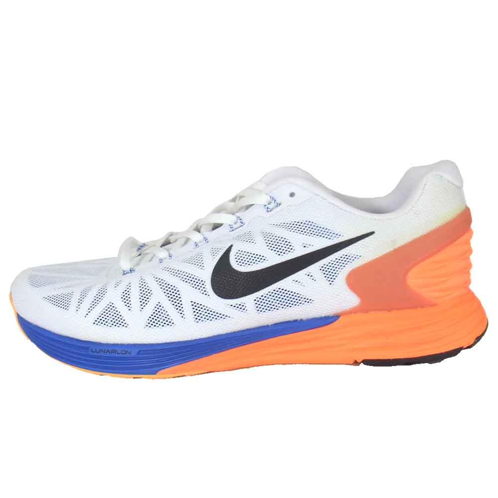 NIKE ナイキ 654433-101 LUNARGLIDE 6 ルナグライド ホワイト系 27.5cm【極上美品】【中古】