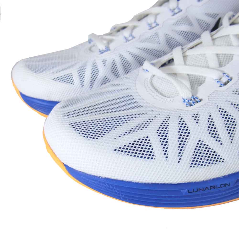 NIKE ナイキ 654433-101 LUNARGLIDE 6 ルナグライド ホワイト系 27.5cm【極上美品】【中古】