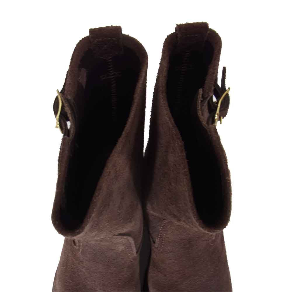 WESCO ウエスコ BR7708100 Custom Boss カスタム ボス スエード エンジニア ブーツ ブラウン系 10EE【中古】
