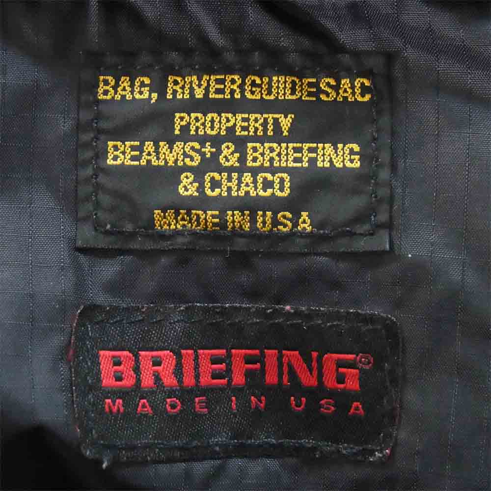 BRIEFING ブリーフィング メッシュ バックパック リュック ブラック系【中古】