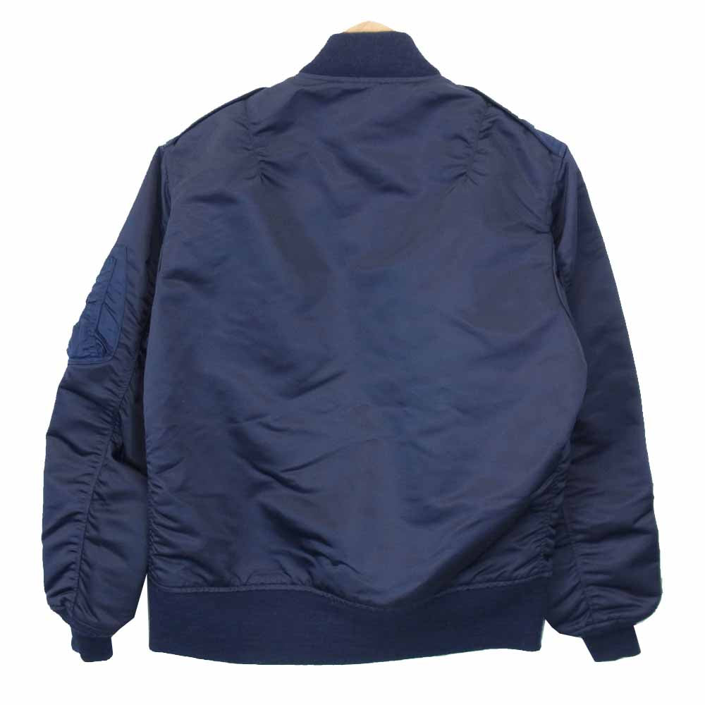 JELADO ジェラード  × COLIMBO コリンボ L-2A Mi1-J-5391A フライト ジャケット ネイビー系 40【中古】