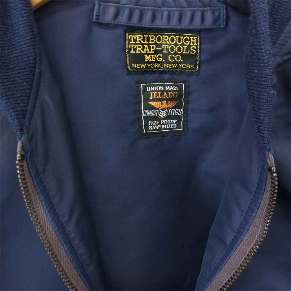 JELADO ジェラード  × COLIMBO コリンボ L-2A Mi1-J-5391A フライト ジャケット ネイビー系 40【中古】