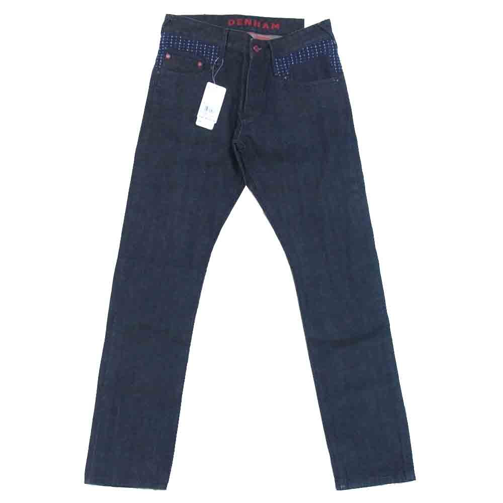デンハム 27200-5-11043 スリム フィット デニム パンツ skin blazemix インディゴブルー系 W31【新古品】【未使用】【中古】