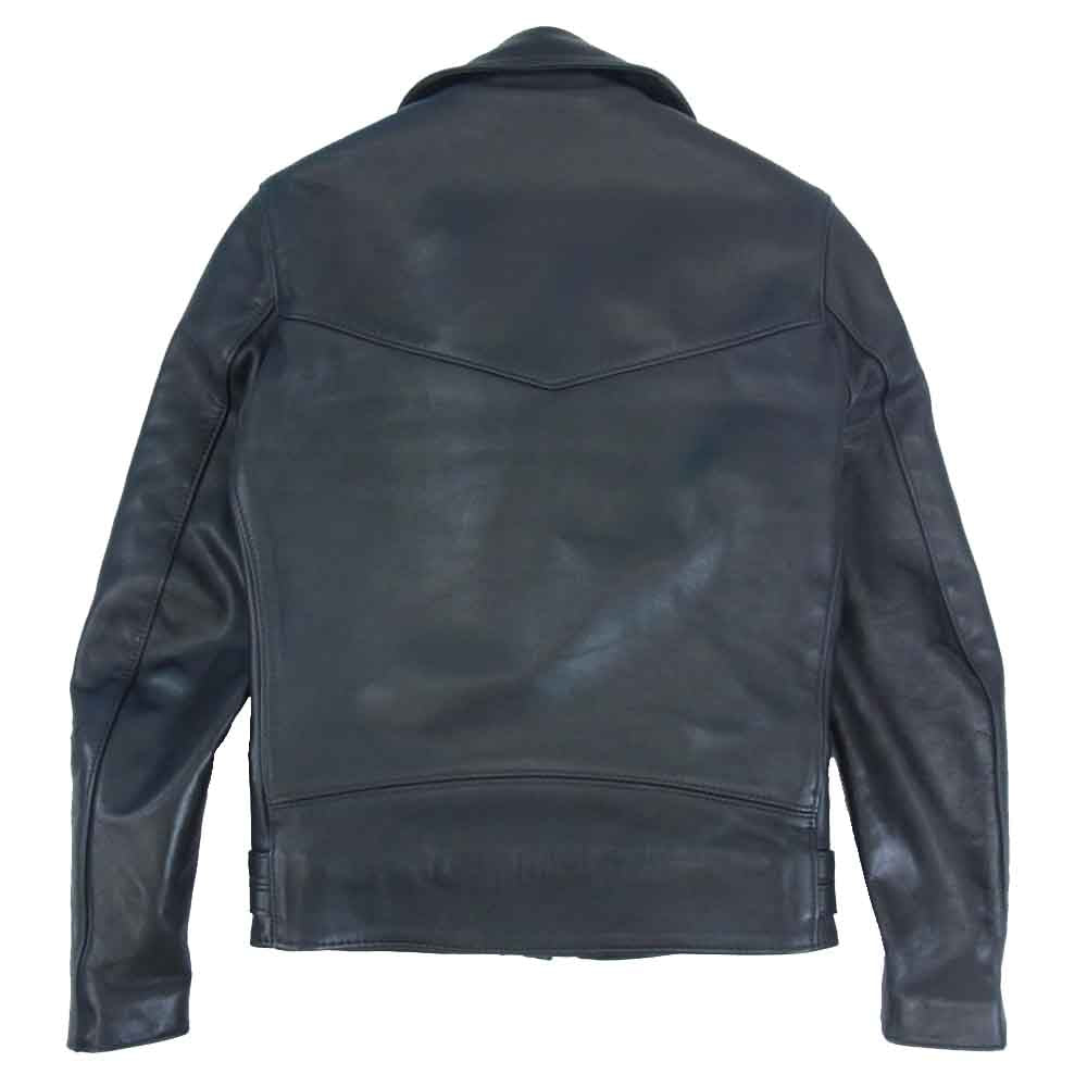 Lewis Leathers ルイスレザー 391T LIGHTNING ライトニング レザー ダブルライダース ブラック系 34【美品】【中古】