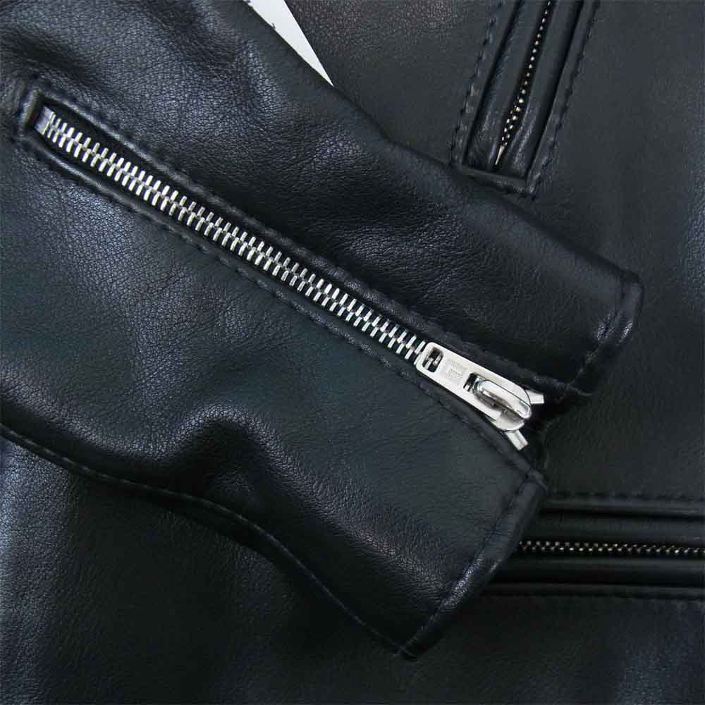 Lewis Leathers ルイスレザー 391T LIGHTNING ライトニング レザー ダブルライダース ブラック系 34【美品】【中古】