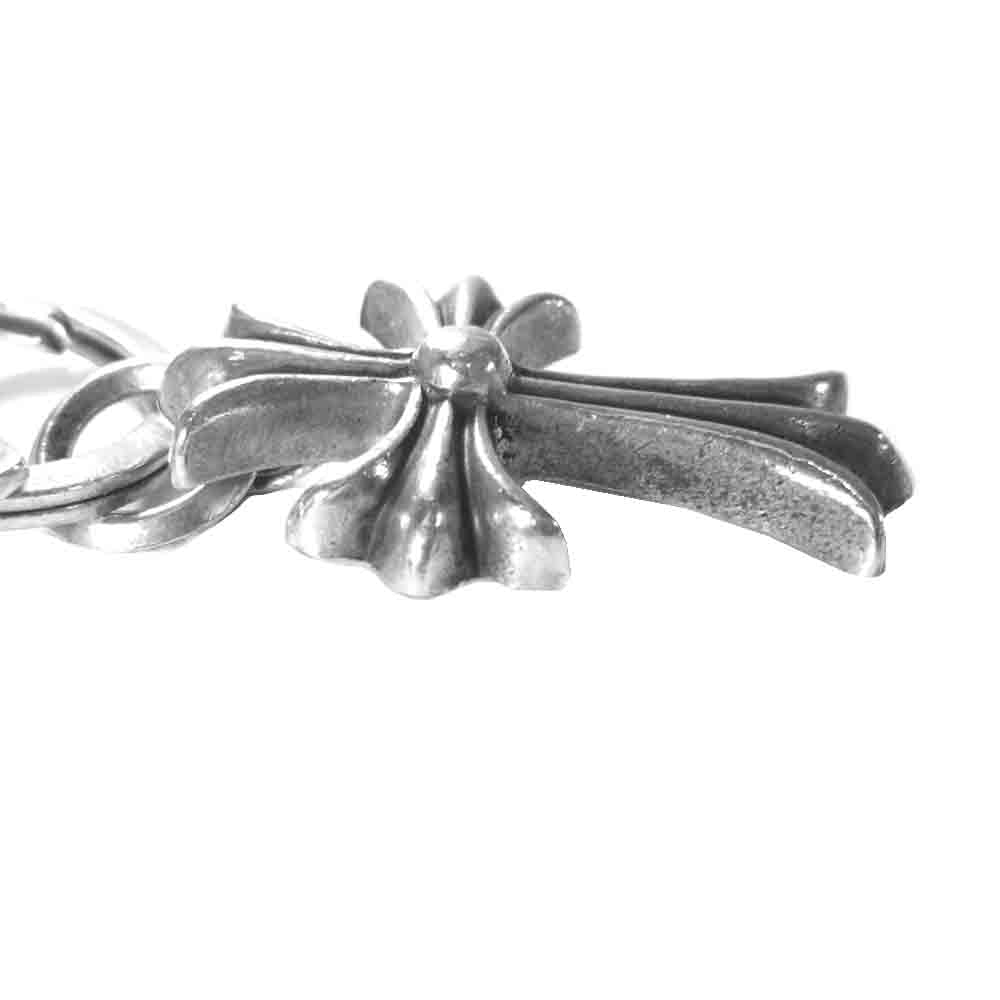 CHROME HEARTS クロムハーツ（原本無） スモール CH クロス ダガー キーリング  シルバー系【中古】