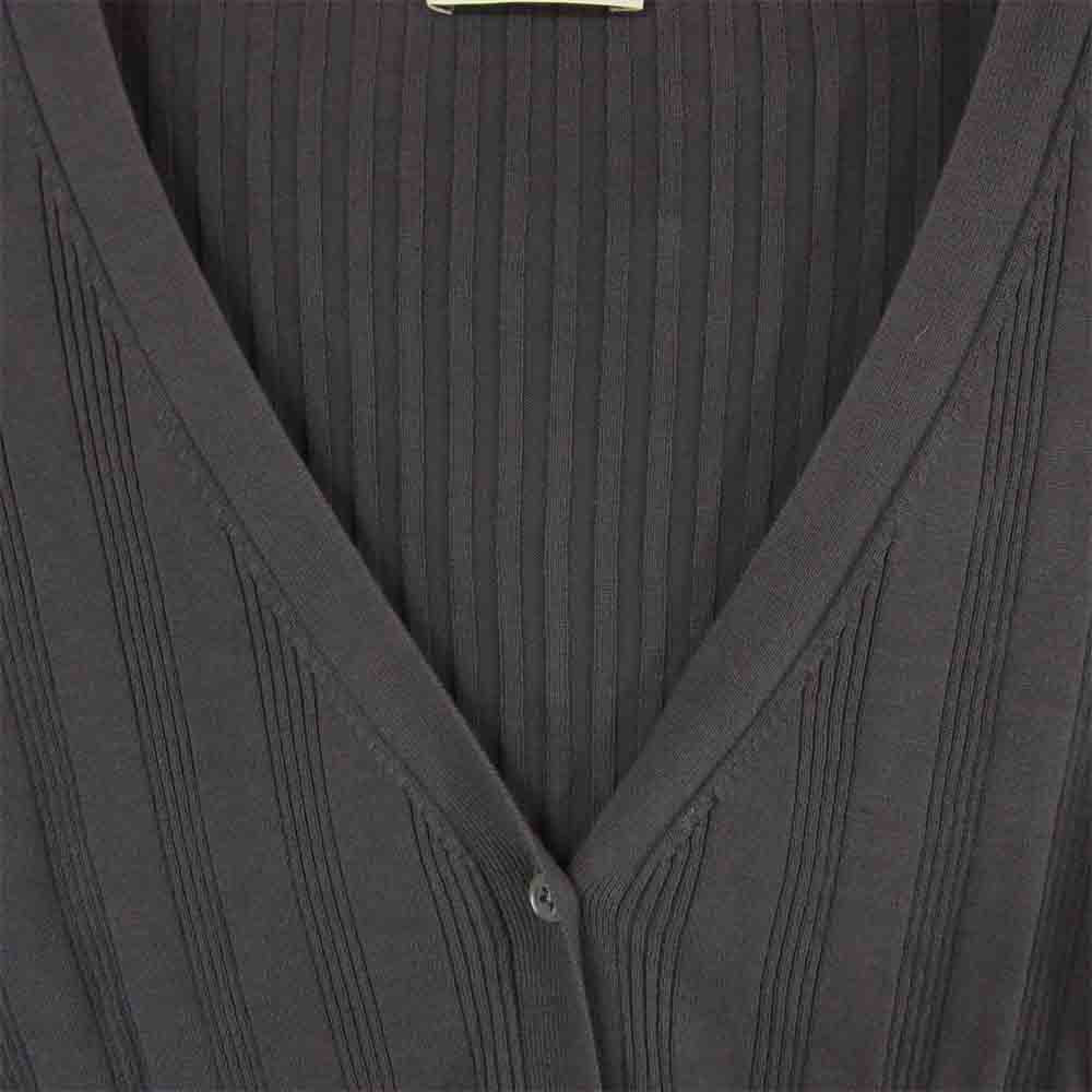 PRADA プラダ コットン カーディガン イタリア製 グレー系 40【中古】