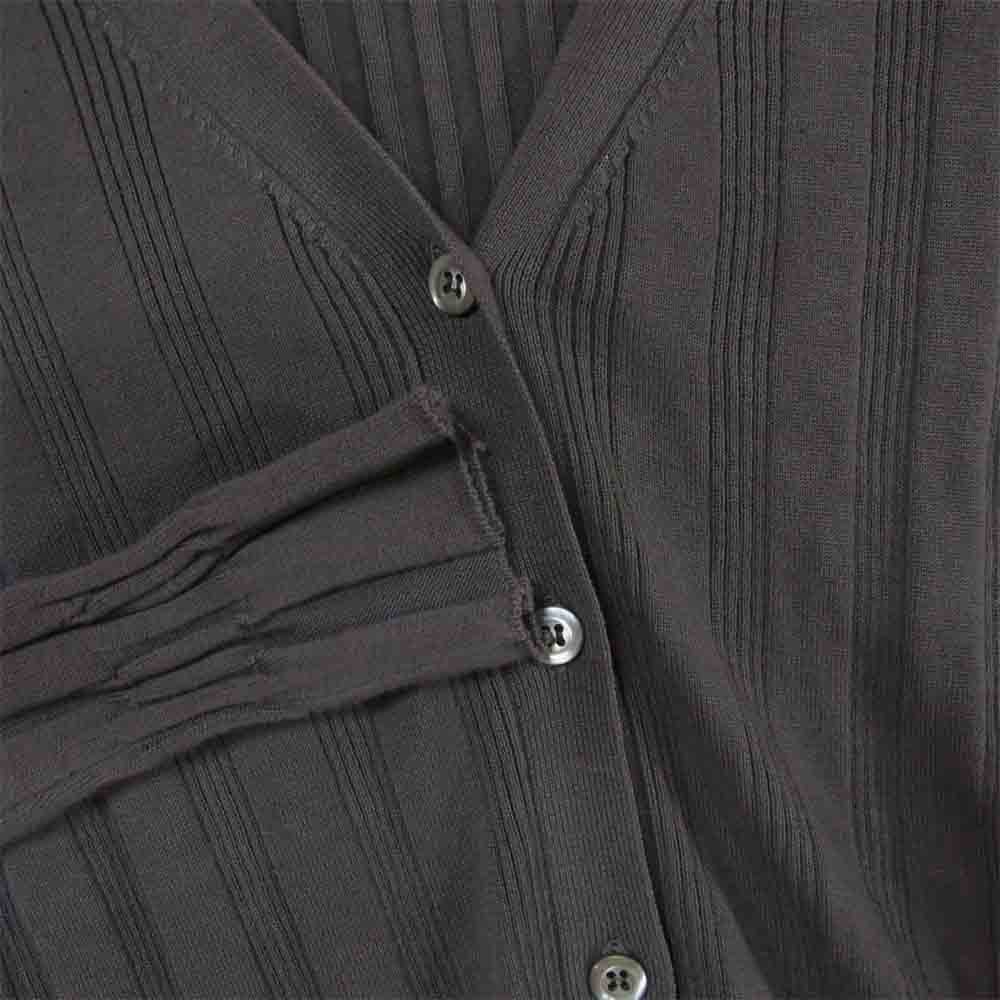 PRADA プラダ コットン カーディガン イタリア製 グレー系 40【中古】