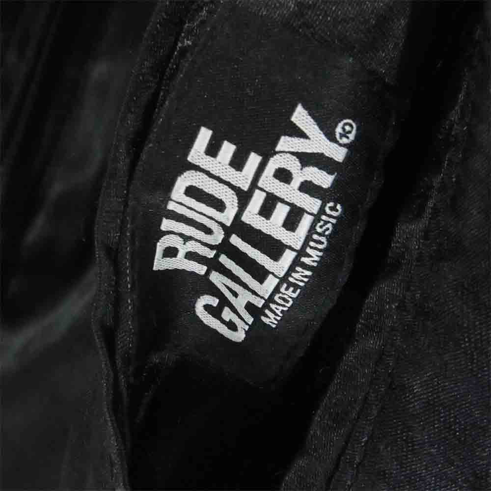 RUDE GALLERY ルードギャラリー MARIA SOUVENIR JACKET バック マリア 刺繍 リバーシブル スカジャン ブラック系 表記無し【中古】