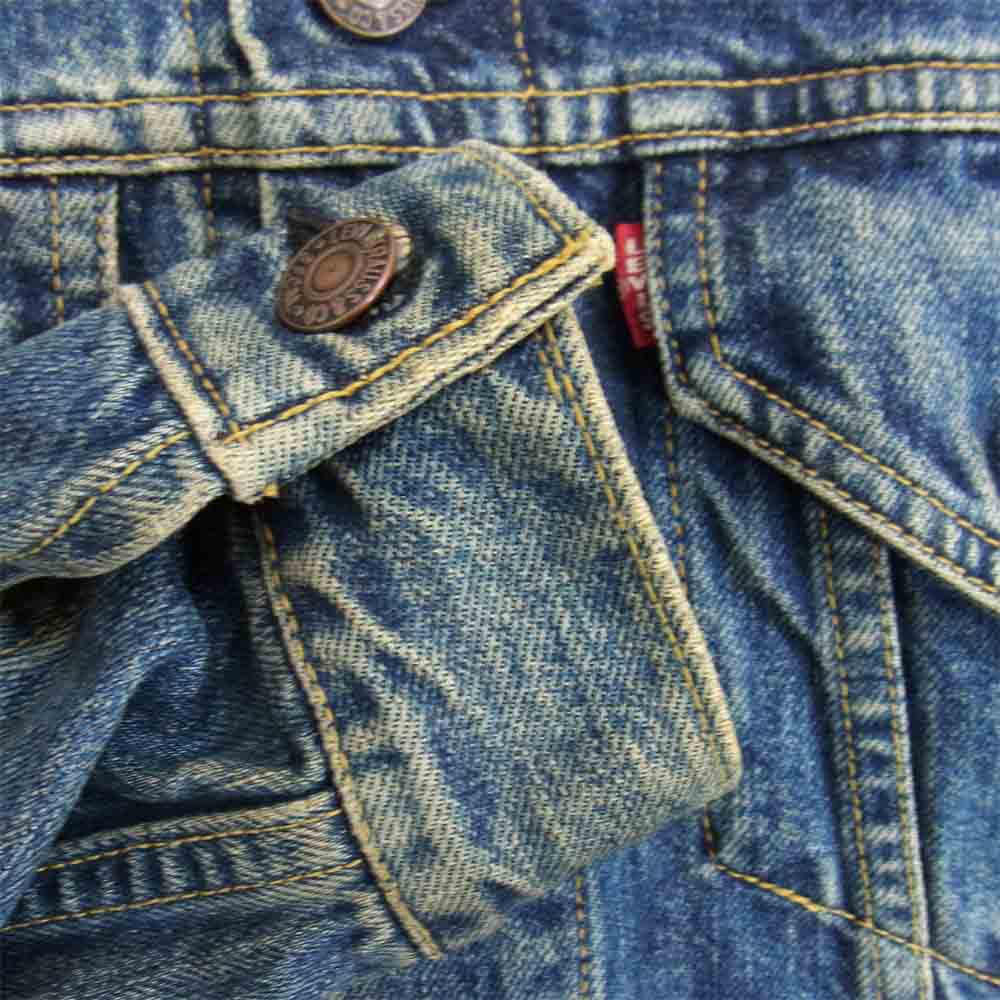 Levi's リーバイス 71557-0208 Gジャン 日本製 復刻 ビックE 3rd 36 インディゴブルー系 36【中古】