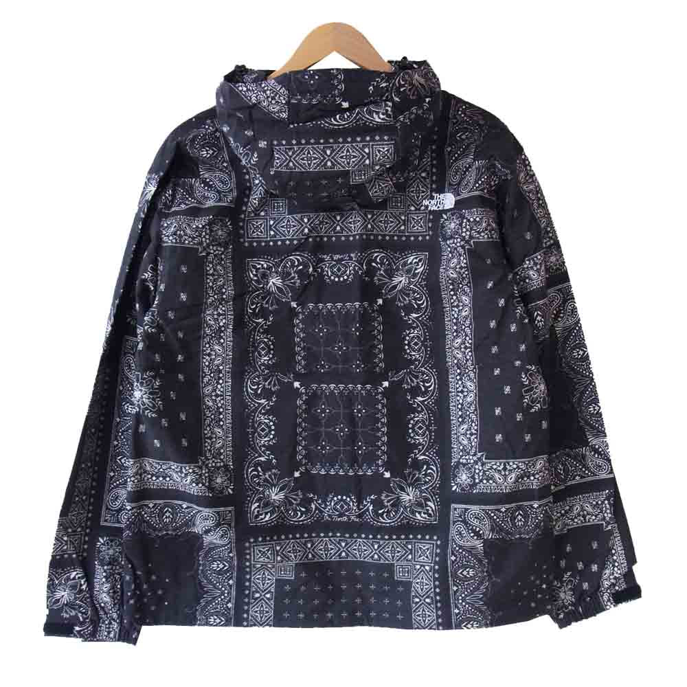 THE NORTH FACE ノースフェイス NP71535 Novelty Compact Jacket RB ノベルティー コンパクト ジャケット バンダナ リニューアル ブラック ブラック系 L【新古品】【未使用】【中古】