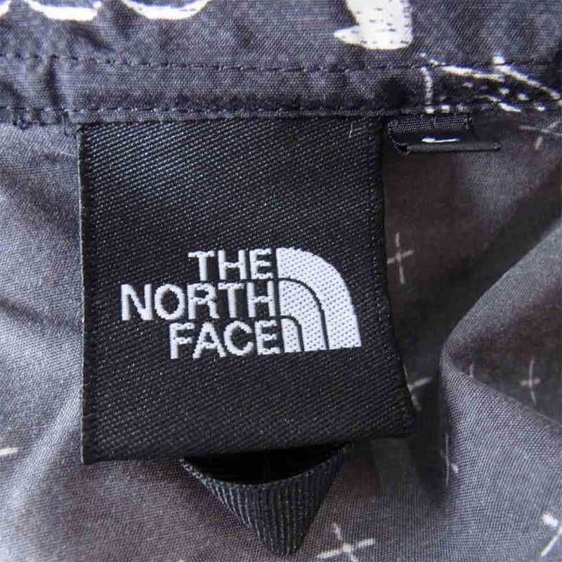 THE NORTH FACE ノースフェイス NP71535 Novelty Compact Jacket RB ノベルティー コンパクト ジャケット バンダナ リニューアル ブラック ブラック系 L【新古品】【未使用】【中古】