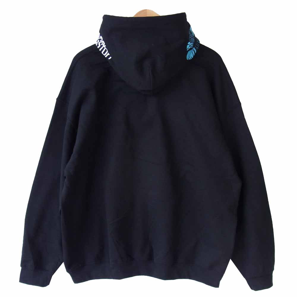 ウィンダンシー 20AW 20AW-SEAXFS-03 × F-LAGSTUF-F X WDS HOODIE フラグスタッフ ウィンダンシー フーディー パーカー ブラック系 XL【新古品】【未使用】【中古】