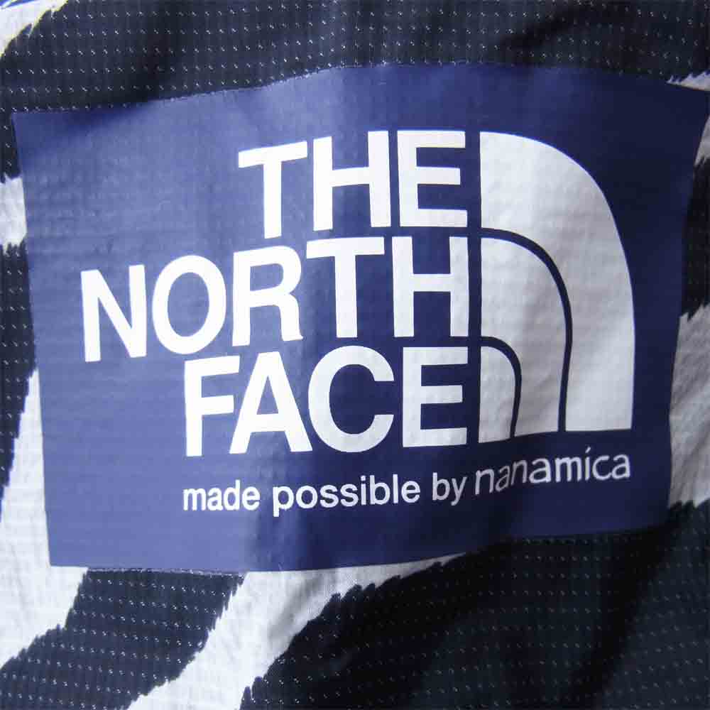 THE NORTH FACE ノースフェイス NP2009N パープルレーベル パーテックス ゼブラプリント パーカー PERTEX Zebra Print Mountain Wind Parka  黒×白 M【新古品】【未使用】【中古】