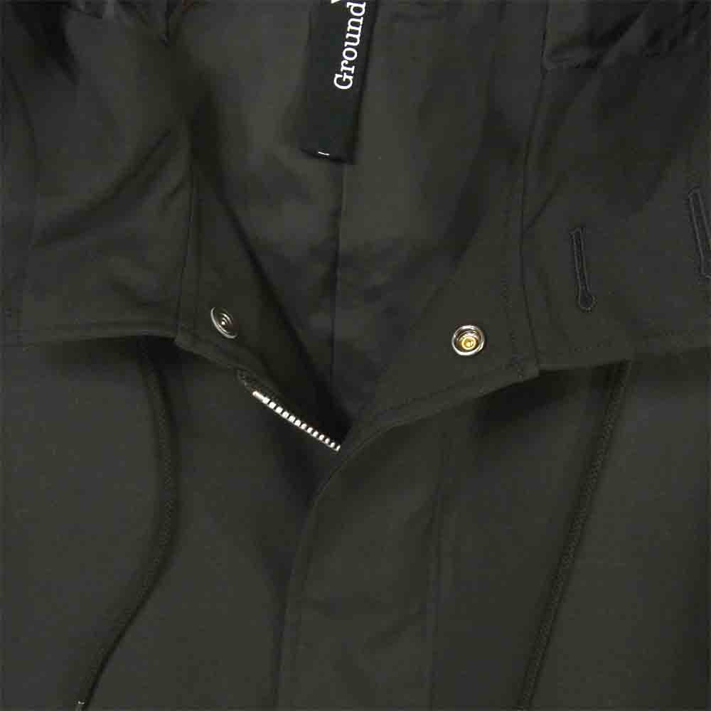 Yohji Yamamoto ヨウジヤマモト GV-C03-100 GroundY グラウンドワイ GV-C03-100 Hoodie coat フーディー コート ブラック系 3【極上美品】【中古】