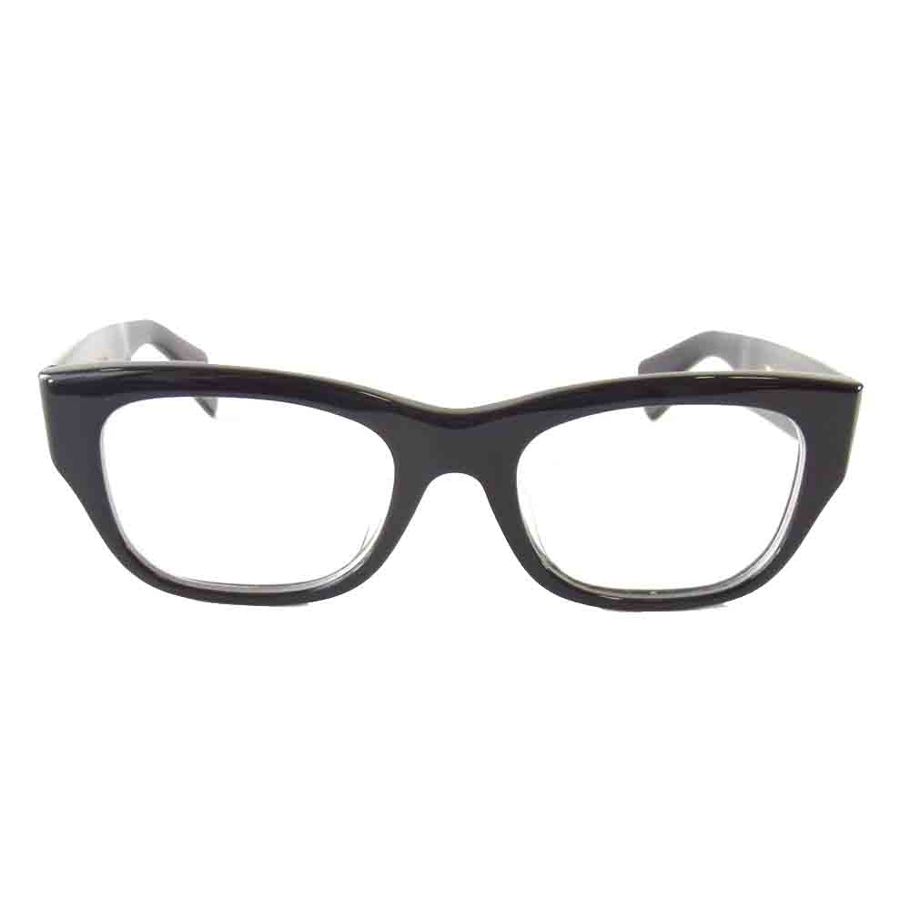 オリバーゴールドスミス CONSUL コンスル ウェリントン 度入り ブラック系 48□18-140【中古】