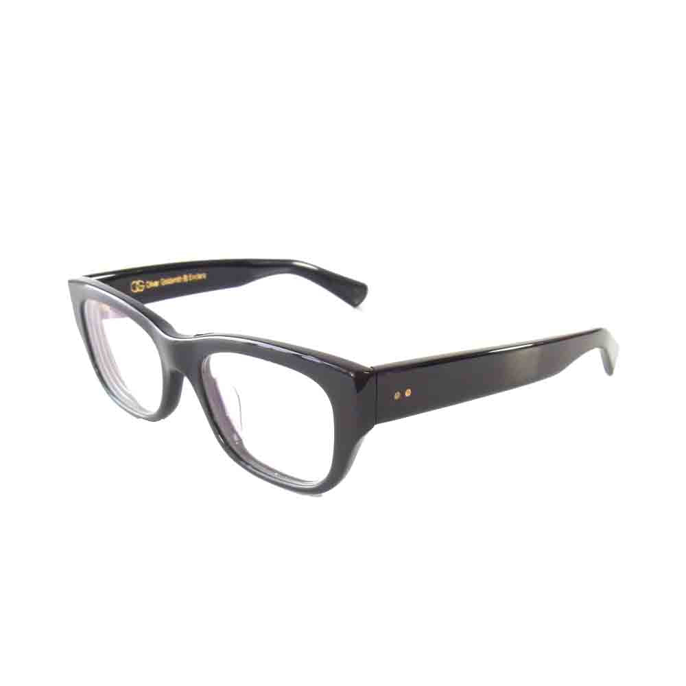 オリバーゴールドスミス CONSUL コンスル ウェリントン 度入り ブラック系 48□18-140【中古】