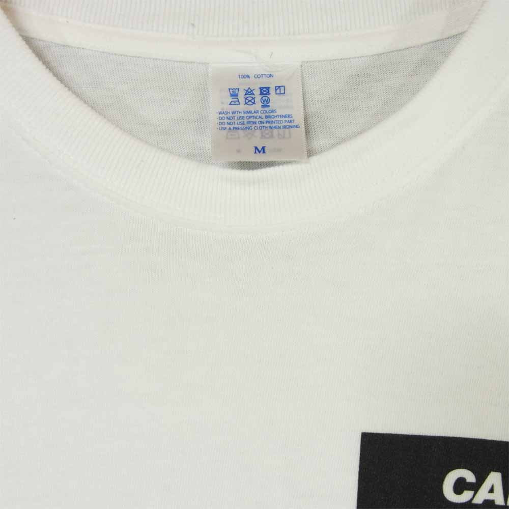 イサムカタヤマ バックラッシュ CALLING OSAKA ロンT 長袖 Tシャツ ホワイト系 M【中古】