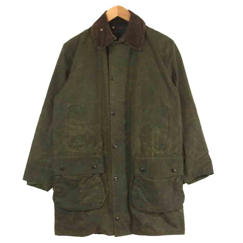 Barbour バブアー × Northumbria ノーザンブリア オイルド ジャケット カーキ系【中古】