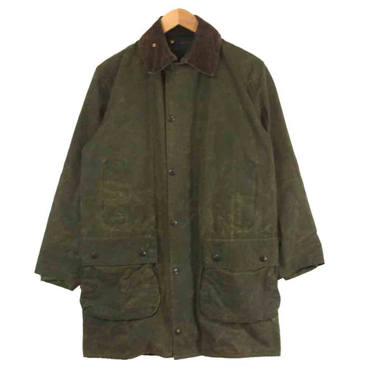 Barbour バブアー × Northumbria ノーザンブリア オイルド ジャケット カーキ系【中古】