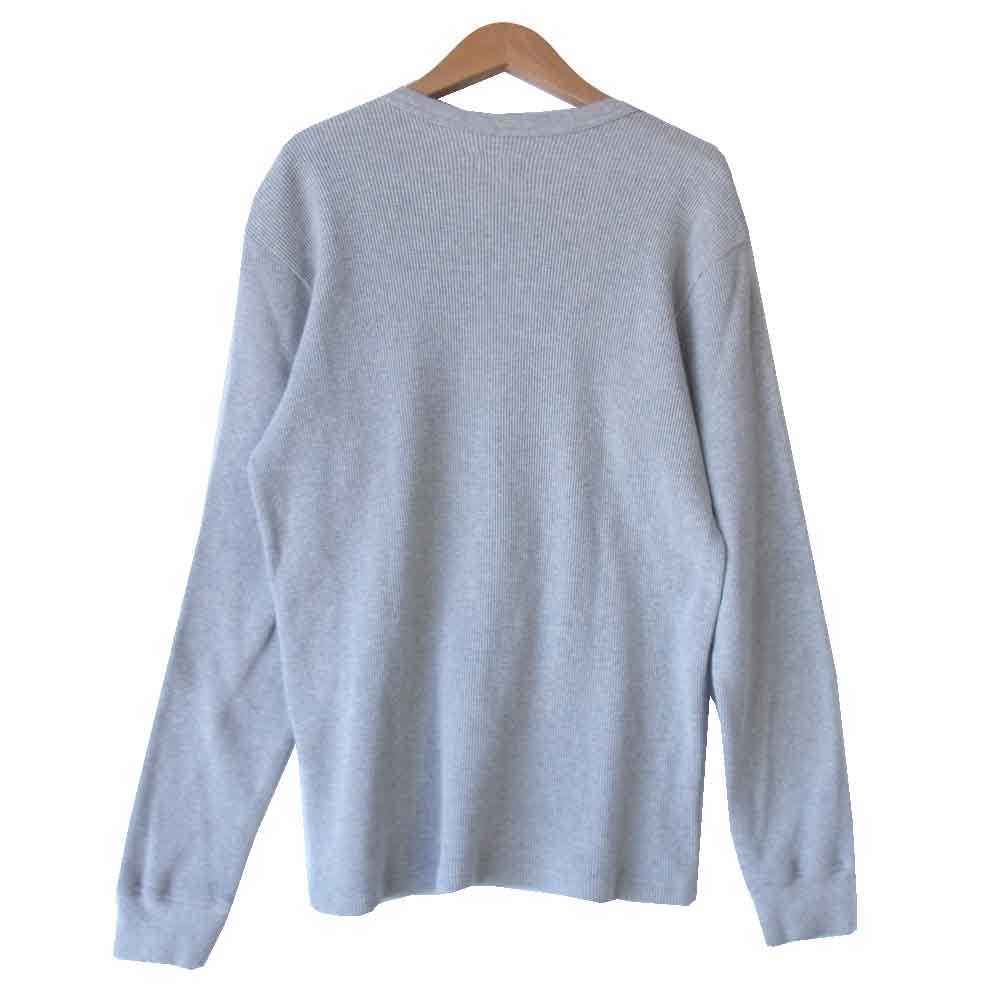 Supreme シュプリーム 17AW Arc Logo L/S Thermal アークロゴロングスリーブTシャツ グレー系 S【中古】