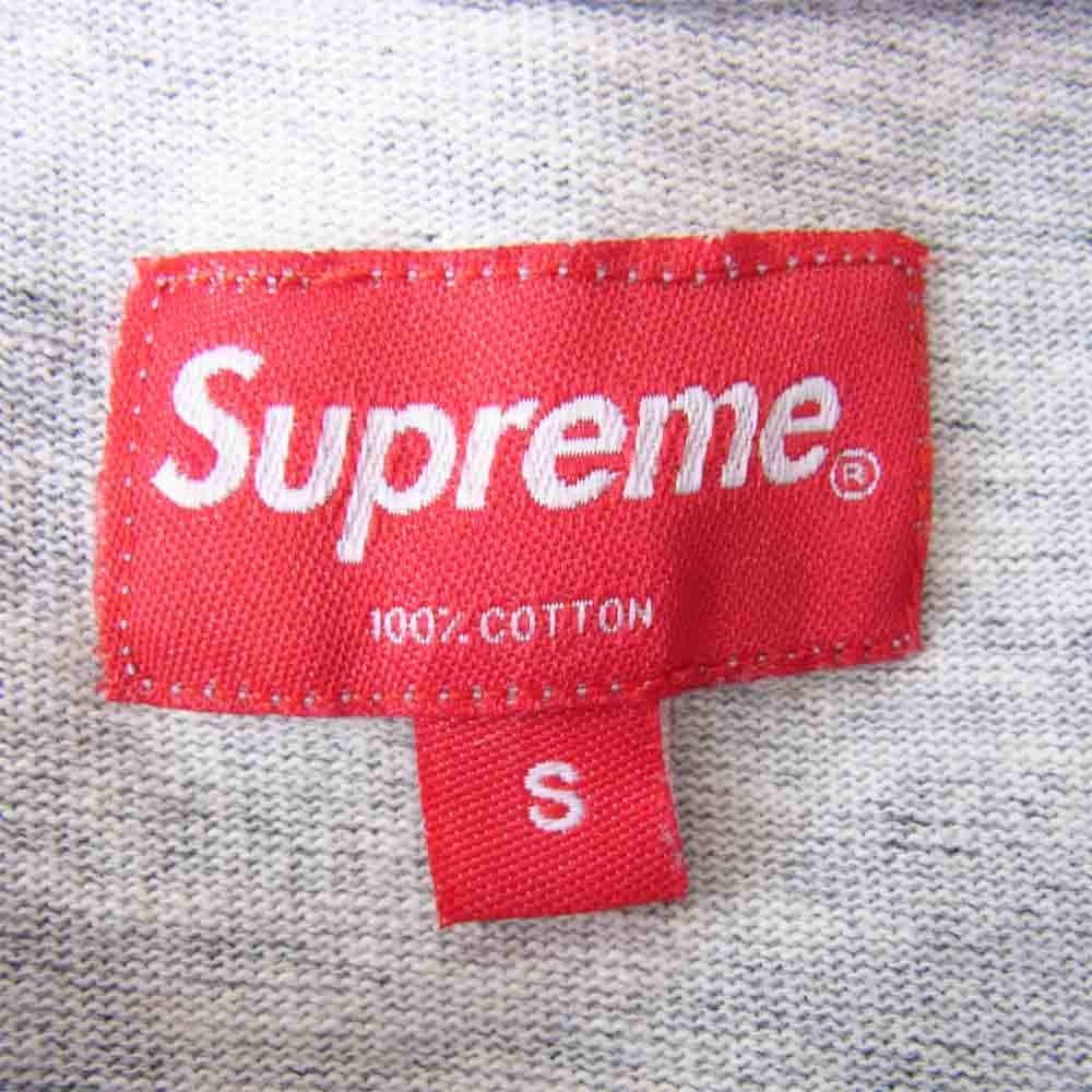 Supreme シュプリーム 18AW L/S Pocket Tee グレー系 S【中古】