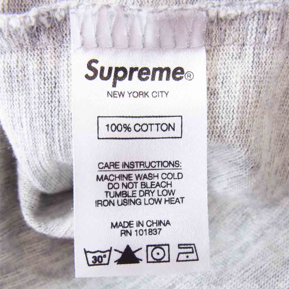 Supreme シュプリーム 18AW L/S Pocket Tee グレー系 S【中古】