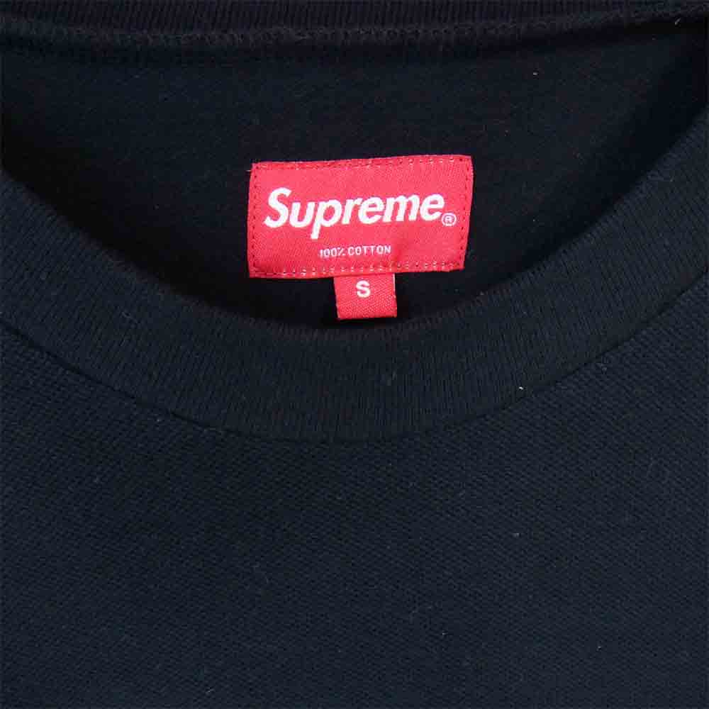 Supreme シュプリーム 18SS Shadow Stripe L/S Top シャドー ストライプ トップ ブラック系 S【中古】