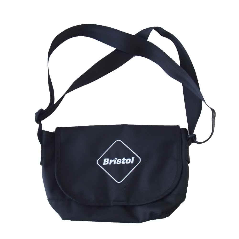 F.C.R.B. エフシーアールビー 19SS FCRB-K190019 NEW ERA EMBLEM MINI SHOULDER BAG エンブレム ブリストル バッグ ニューエラ サコッシュ ブラック系 F【中古】