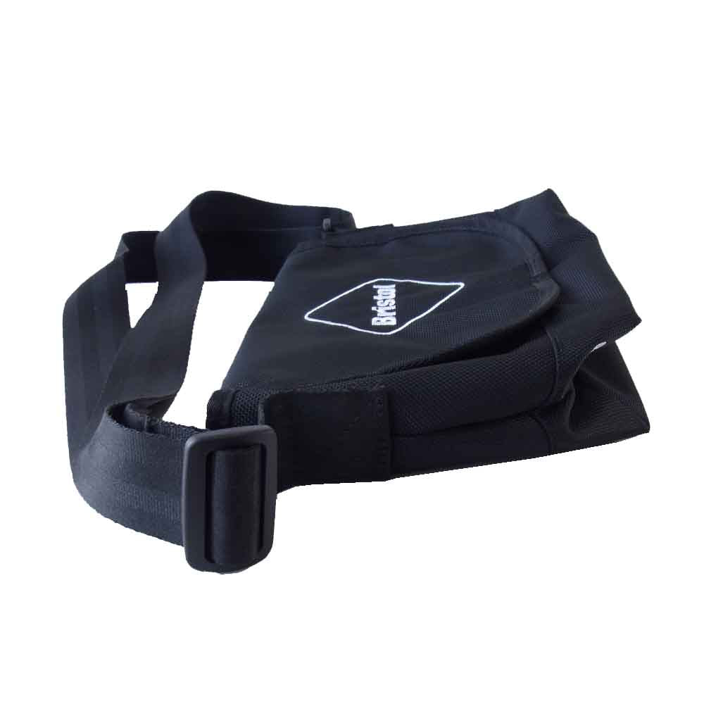 F.C.R.B. エフシーアールビー 19SS FCRB-K190019 NEW ERA EMBLEM MINI SHOULDER BAG エンブレム ブリストル バッグ ニューエラ サコッシュ ブラック系 F【中古】