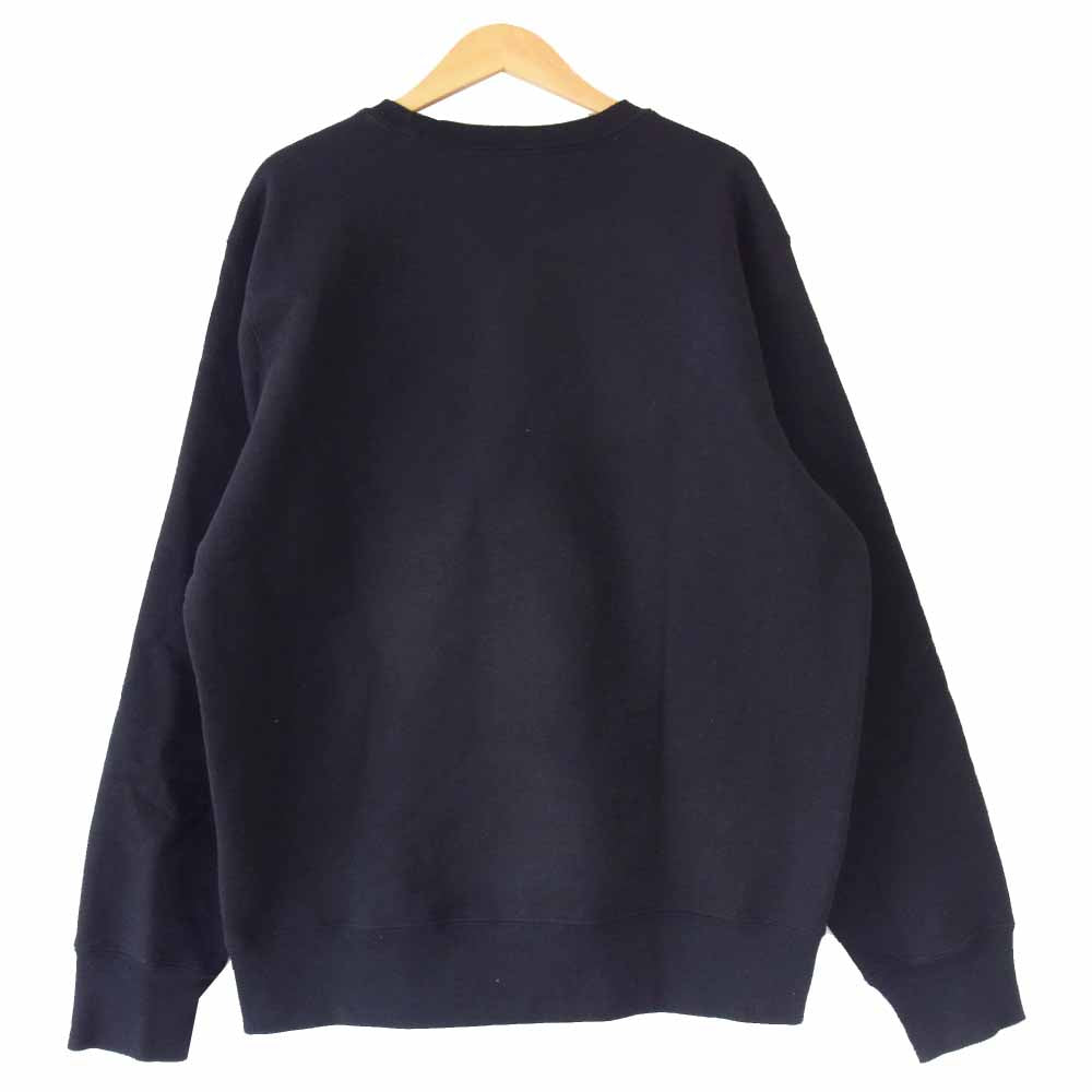 Supreme シュプリーム 18AW World Famous Crewneck ワールドフェイマス スウェット ブラック系 M【中古】
