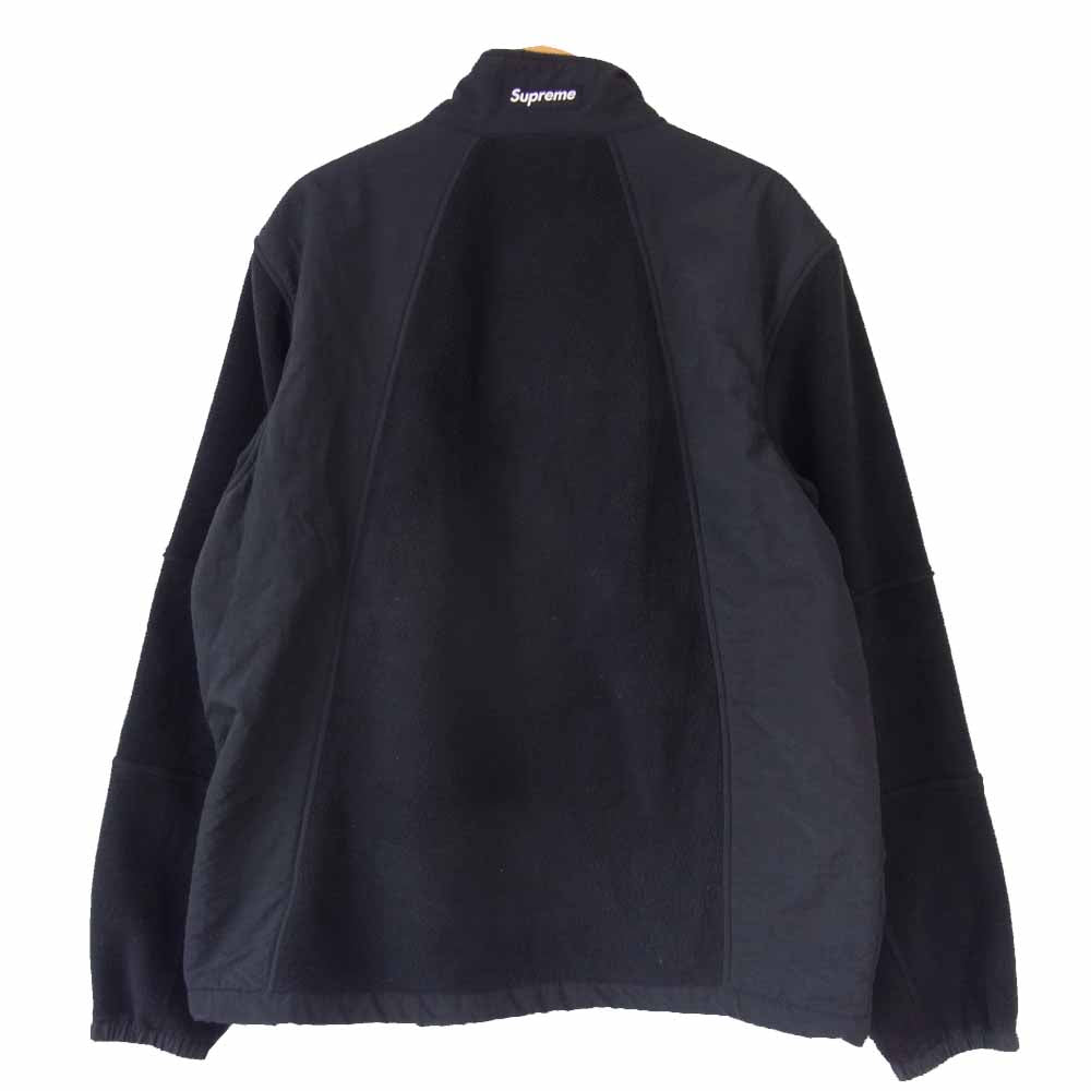 Supreme シュプリーム 18AW Polartec Zip Up Jacket ポーラテックジップアップジャケット ブラック系 M【中古】
