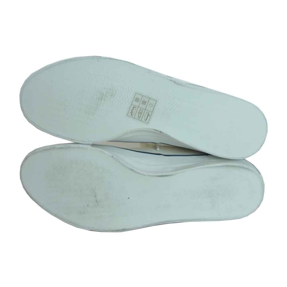 アナトミカ 540-501-020 WAKOUWA ワクワ HI WHITE SOLE ハイカット デッキシューズ スニーカー オフホワイト系 オフホワイト系 25cm【極上美品】【中古】