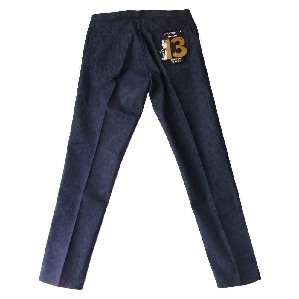 アナトミカ 530-181-02 McQUEEN DENIM マックィーン デニム パンツ インディゴブルー系 34【新古品】【未使用】【中古】