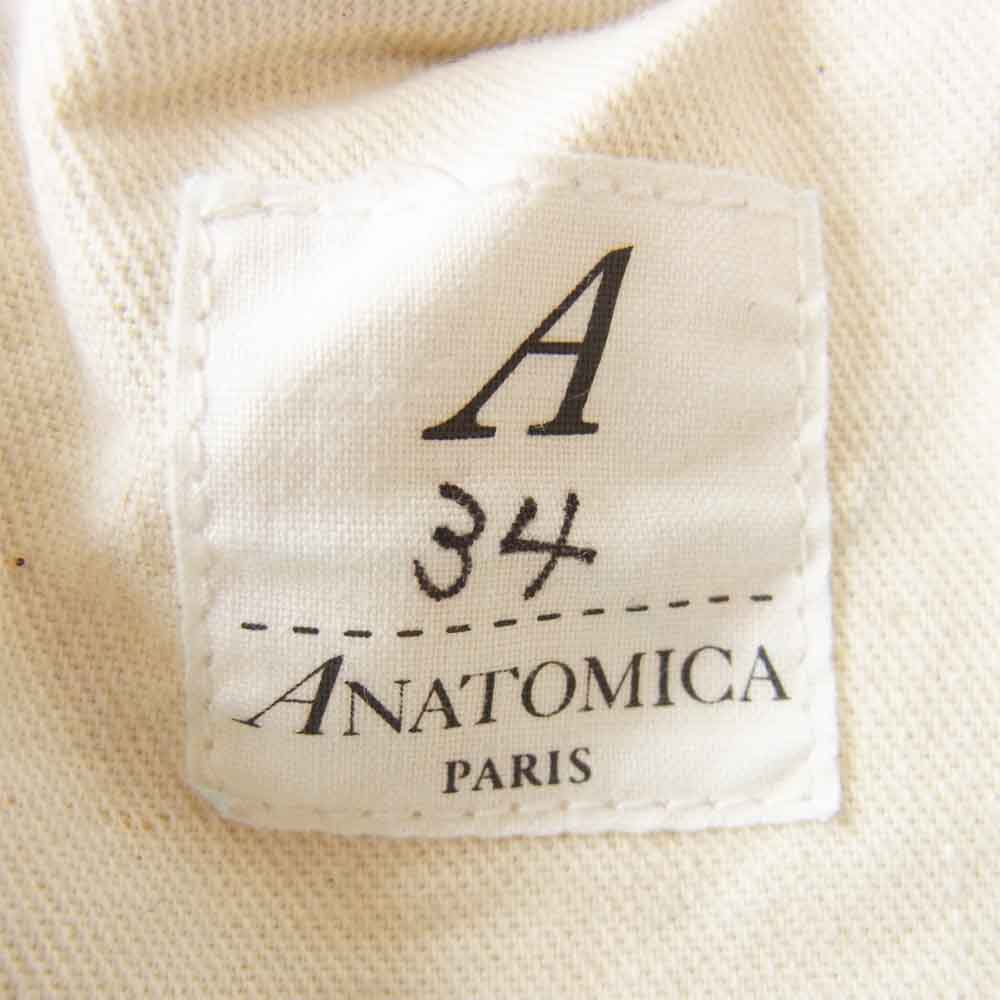 アナトミカ 530-181-02 McQUEEN DENIM マックィーン デニム パンツ インディゴブルー系 34【新古品】【未使用】【中古】